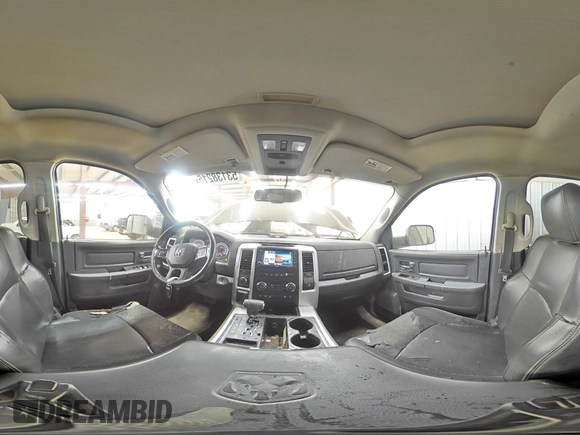 2012 Ram 1500 Sport with VIN 1C6RD7MT0CS128506, listed as a Copart auction lot 53138215 with 217,178 mi miles and Salvage title. Bid and sale history available at DreamBid. Image 12.