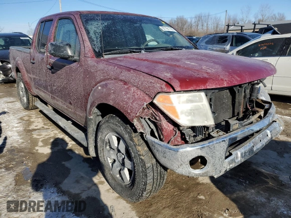 2007 Nissan Frontier SE with VIN 1N6AD09W47C405753, listed as a Copart auction lot 87761795 with 161,175 mi miles and Salvage Title. Bid and sale history available at carsss.com. Image 4.