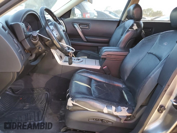 2004 Infiniti FX with VIN JNRAS08W54X224675, listed as a Copart auction lot 76744714 with 224,761 mi miles and Clean Title. Bid and sale history available at DreamBid. Image 7.