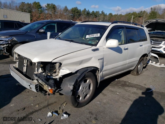 2006 Toyota Highlander with VIN JTEHP21A360175445, listed as a Copart auction lot 41755675 with 149,645 mi miles and Non Repairable. Bid and sale history available at carsss.com. Image 1.