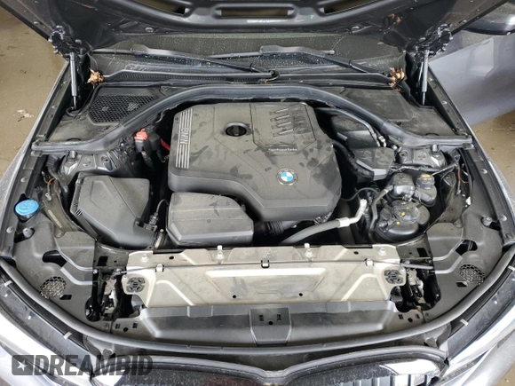 2019 BMW 3 Series 330i xDrive with VIN WBA5R7C57KAJ86027, listed as a Copart auction lot 61203435 with 41,486 mi miles and Salvage title. Bid and sale history available at DreamBid. Image 11.