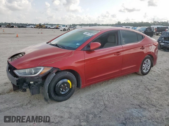 2017 Hyundai Elantra SE z VIN 5NPD74LF8HH182338, wystawiony jako Copart lot #59677845 z przebiegiem 142 653 mil mil oraz Szkoda całkowita • Salvage title. Historia ofert i sprzedaży dostępna na DreamBid. Obrazek 1.