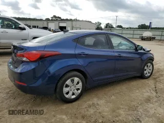 2016 Hyundai Elantra SE z VIN 5NPDH4AE7GH764131, wystawiony jako Copart lot #56663305 z przebiegiem 136 123 mil mil oraz Szkoda całkowita • Salvage title. Historia ofert i sprzedaży dostępna na DreamBid. Obrazek 3.