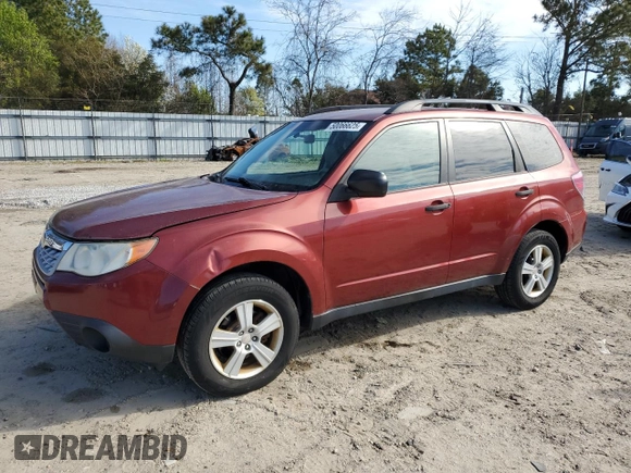 2010 Subaru Forester 2.5X with VIN JF2SH6BC3AH916302, listed as a Copart auction lot 50066625 with 152,890 mi miles and Salvage Title. Bid and sale history available at carsss.com. Image 1.