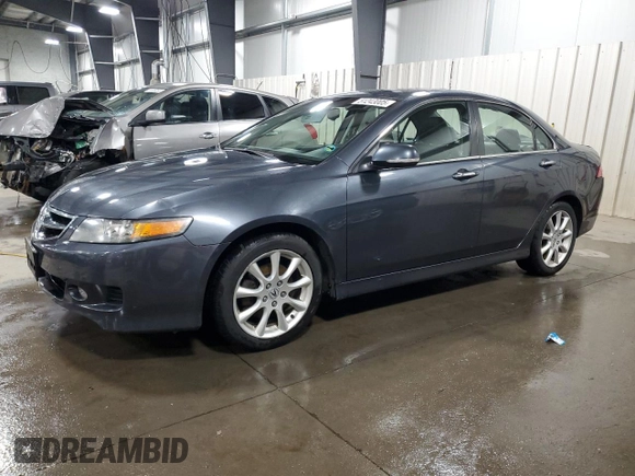 2006 Acura TSX with VIN JH4CL95866C037535, listed as a Copart auction lot 51243005 with 101,864 mi miles and Salvage title. Bid and sale history available at DreamBid. Image 1.