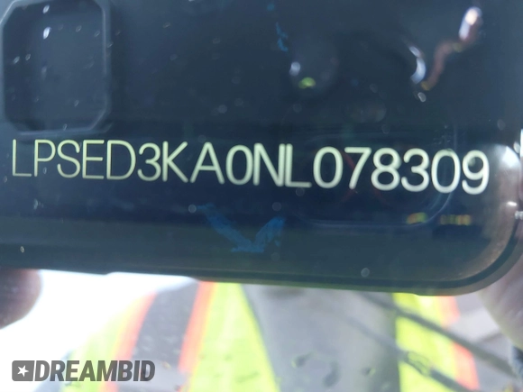 2022 Polestar 2 z VIN LPSED3KA0NL078309, wystawiony jako IAAI lot #41209123 z przebiegiem Nie podano mil oraz . Historia ofert i sprzedaży dostępna na DreamBid. Obrazek 9.