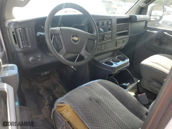 2017 Chevrolet Express Cargo Van with VIN 1GCWGAFF2H1128205, listed as a Copart auction lot 42481735 with 167,375 mi miles and Salvage Title. Bid and sale history available at carsss.com. Image 8.