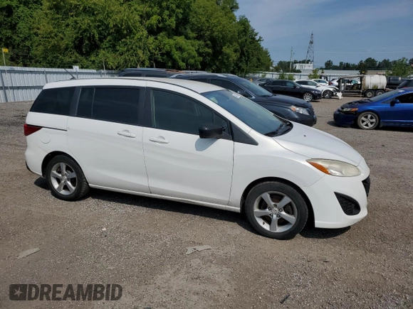 2012 Mazda 5 Touring with VIN JM1CW2CL8C0131159, listed as a Copart auction lot 64455764 with 270,704 mi miles and Clean Title. Bid and sale history available at DreamBid. Image 4.