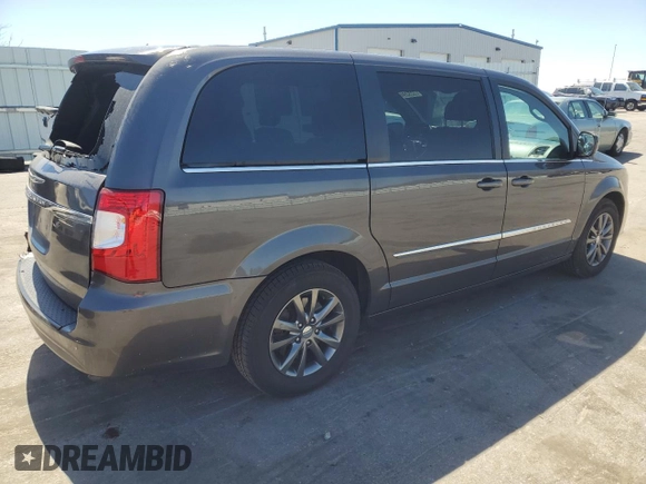2016 Chrysler Town & Country S with VIN 2C4RC1HGXGR133547, listed as a Copart auction lot 52539484 with 128,309 mi miles and Non Repairable. Bid and sale history available at carsss.com. Image 3.
