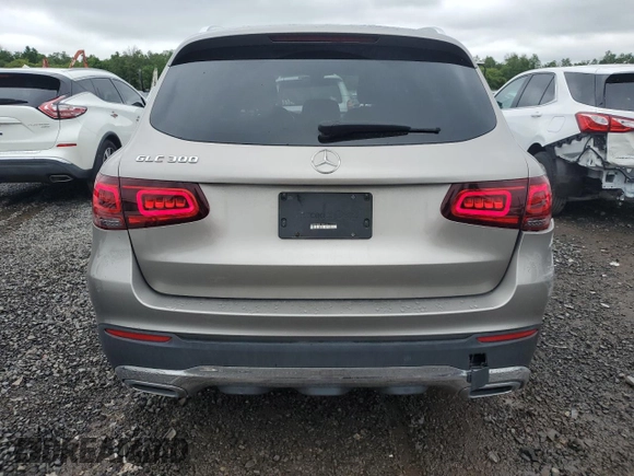 2020 Mercedes-Benz GLC 300 with VIN W1N0G8DB0LF812530, listed as a Copart auction lot 58361685 with 76,267 mi miles and Salvage title. Bid and sale history available at DreamBid. Image 6.