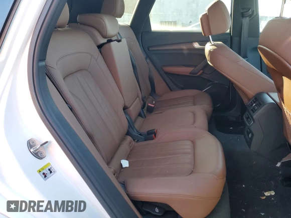 2022 Audi Q5 Premium with VIN WA1ABAFY4N2114252, listed as a Copart auction lot 87653595 with 21,361 mi miles and Salvage title. Bid and sale history available at DreamBid. Image 11.