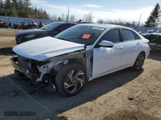 2024 Hyundai Elantra SEL with VIN KMHLM4DG8RU790181, listed as a Copart auction lot 50525095 with 20,012 mi miles and Salvage Title. Bid and sale history available at carsss.com. Image 1.