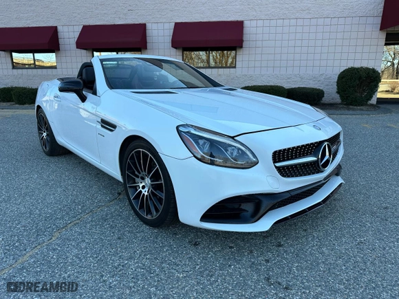 2017 Mercedes-Benz SLC with VIN WDDPK6GA6HF137565, listed as a Copart auction lot 51711725 with NaN miles and Clean Title. Bid and sale history available at carsss.com. Image 14.