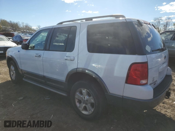 2003 Ford Explorer XLT with VIN 1FMZU73W93ZA10963, listed as a Copart auction lot 80017654 with Not provided miles and Salvage title. Bid and sale history available at DreamBid. Image 2.