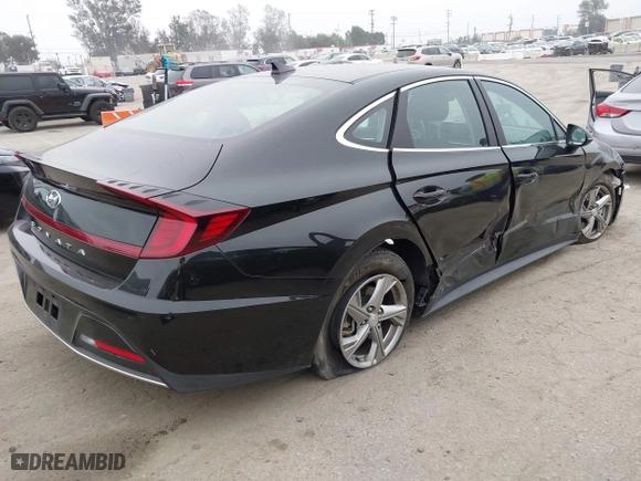 2022 Hyundai Sonata SE with VIN 5NPEG4JA1NH147471, listed as a IAAI auction lot 41985512 with 72,831 mi miles. Bid and sale history available at carsss.com. Image 4.