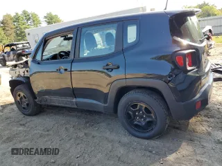 2017 Jeep Renegade Sport with VIN ZACCJBAB7HPF38948, listed as a Copart auction lot 71462884 with 151,408 mi miles and Salvage Title. Bid and sale history available at carsss.com. Image 2.