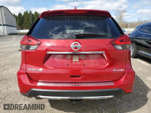 2017 Nissan Rogue S with VIN JN8AT2MV7HW282776, listed as a Copart auction lot 51732365 with Not Provided miles and Salvage Title. Bid and sale history available at DreamBid. Image 6.