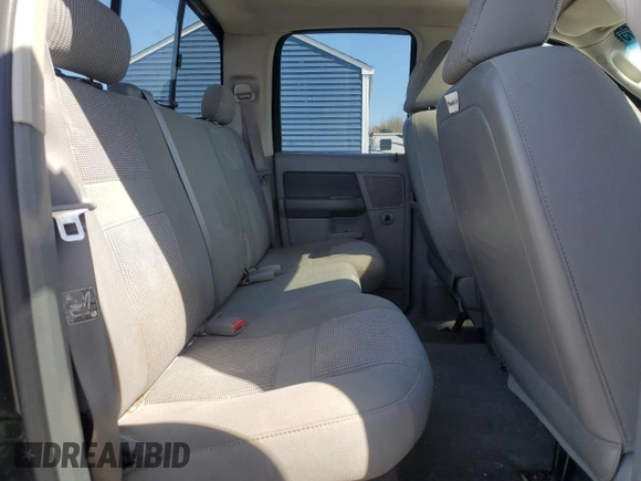 2006 Dodge 1500 SLT with VIN 1D7HU18296S631657, listed as a Copart auction lot 52211505 with 144,226 mi miles and Clean Title. Bid and sale history available at carsss.com. Image 10.