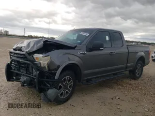 2017 Ford F-150 XL with VIN 1FTEX1CF6HFA97169, listed as a Copart auction lot 81240734 with 64,992 mi miles and Salvage Title. Bid and sale history available at carsss.com. Image 1.