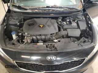2017 Kia Forte LX with VIN KNAFK5A86H5672100, listed as a Copart auction lot 55101985 with 111,739 mi miles and Salvage Title. Bid and sale history available at carsss.com. Image 12.