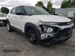 2022 Chevrolet TrailBlazer LS with VIN KL79MMS22NB110557, listed as a Copart auction lot 60530854 with 12,286 mi miles and Salvage Title. Bid and sale history available at DreamBid. Image 4.