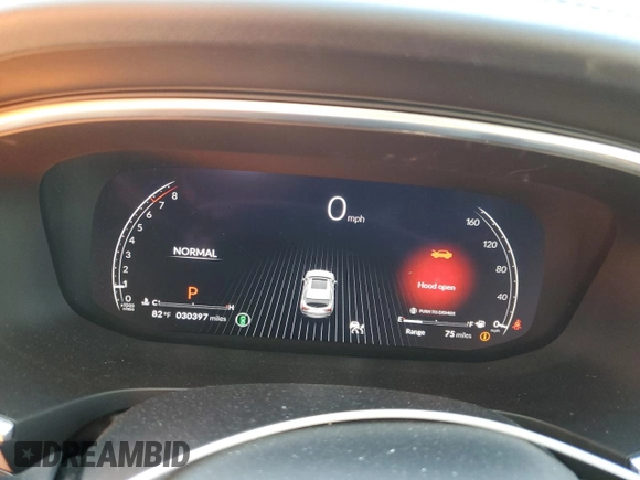2023 Acura MDX w/Technology Package with VIN 5J8YE1H48PL028477, listed as a Copart auction lot 43697875 with 30,397 mi miles and Salvage Title. Bid and sale history available at carsss.com. Image 9.