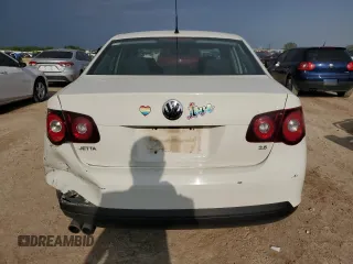 2008 Volkswagen Jetta Sedan S with VIN 3VWJM71K78M062602, listed as a Copart auction lot 51119845 with 194,865 mi miles and Salvage Title. Bid and sale history available at carsss.com. Image 6.