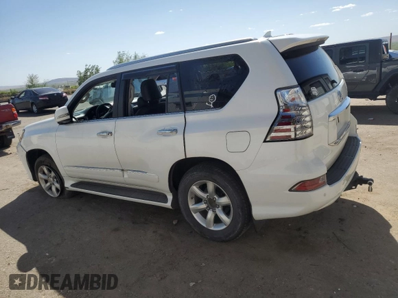 2015 Lexus GX 460 с VIN JTJBM7FX6F5118640, выставлен на аукционе Copart как лот 54709075 с пробегом 110 009 миль миль и Списание • Salvage title. История ставок и продаж доступна на DreamBid. Изображение 2.