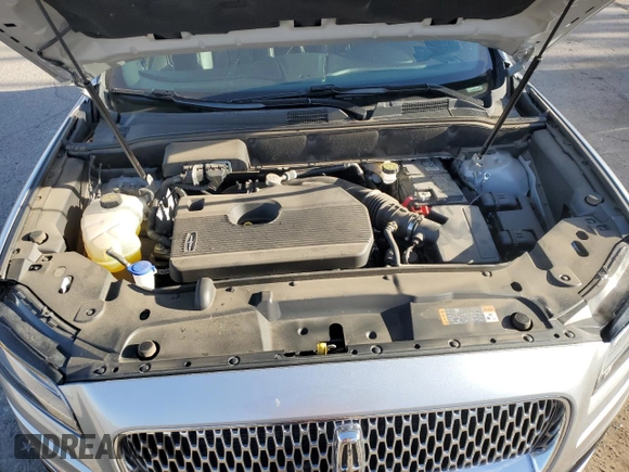 2020 Lincoln Nautilus Standard with VIN 2LMPJ6J92LBL20368, listed as a Copart auction lot 46253285 with 20,493 mi miles and Salvage title. Bid and sale history available at DreamBid. Image 13.