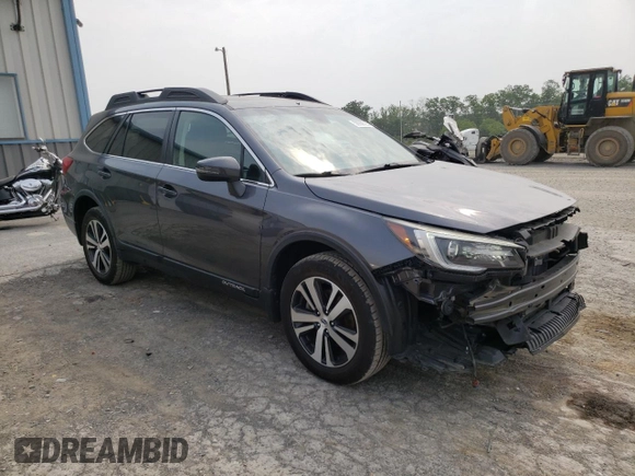 2018 Subaru Outback Limited with VIN 4S4BSENC0J3227316, listed as a Copart auction lot 58999725 with 45,841 mi miles and Salvage title. Bid and sale history available at DreamBid. Image 4.