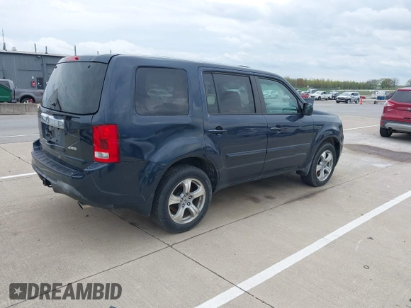 2012 Honda Pilot EX-L with VIN 5FNYF4H61CB043074, listed as a IAAI auction lot 42173097 with 234,192 mi miles. Bid and sale history available at carsss.com. Image 4.