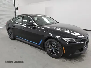 2024 BMW i4 xDrive40 z VIN WBY83FB05RFS78234, wystawiony jako Copart lot #53400425 z przebiegiem 20 731 mil mil oraz Tytuł czysty. Historia ofert i sprzedaży dostępna na DreamBid. Obrazek 4.
