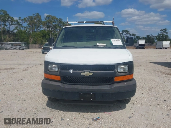 2016 Chevrolet Express Cargo Van with VIN 1GCWGAFF9G1174306, listed as a IAAI auction lot 42028351 with 154,646 mi miles. Bid and sale history available at carsss.com. Image 12.