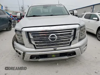 2020 Nissan Titan SL с VIN 1N6AA1ED5LN501764, выставлен на аукционе Copart как лот 53825815 с пробегом 161 163 миль миль и Списание • Salvage title. История ставок и продаж доступна на DreamBid. Изображение 5.