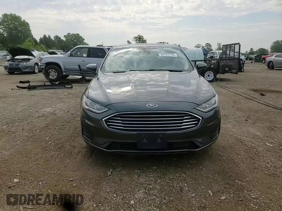 2020 Ford Fusion SE with VIN 3FA6P0T90LR247593, listed as a Copart auction lot 59741115 with 155,658 mi miles and Salvage title. Bid and sale history available at DreamBid. Image 14.