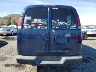 2001 Chevrolet Express with VIN 1GAGG25R411191665, listed as a Copart auction lot 49011535 with Not Provided miles and Salvage Title. Bid and sale history available at carsss.com. Image 6.