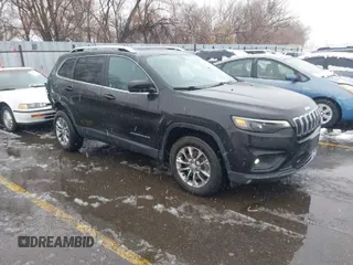 2019 Jeep Cherokee Latitude Plus with VIN 1C4PJMLB7KD436789, listed as a IAAI auction lot 41629989 with 67,245 mi miles. Bid and sale history available at carsss.com. Image 1.