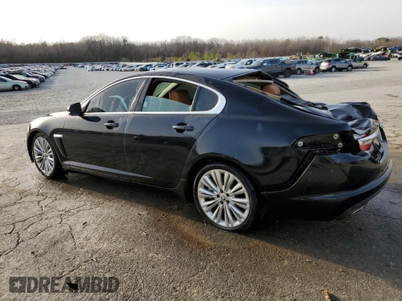 2012 Jaguar XF Portfolio with VIN SAJWA0HBXCLS24703, listed as a Copart auction lot 43380585 with 0 mi miles and Salvage Title. Bid and sale history available at carsss.com. Image 2.