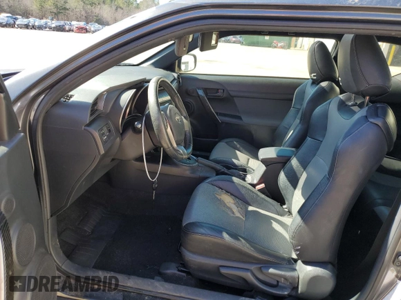 2013 Scion tC with VIN JTKJF5C76D3051704, listed as a Copart auction lot 46220345 with 177,087 mi miles and Salvage Title. Bid and sale history available at carsss.com. Image 7.