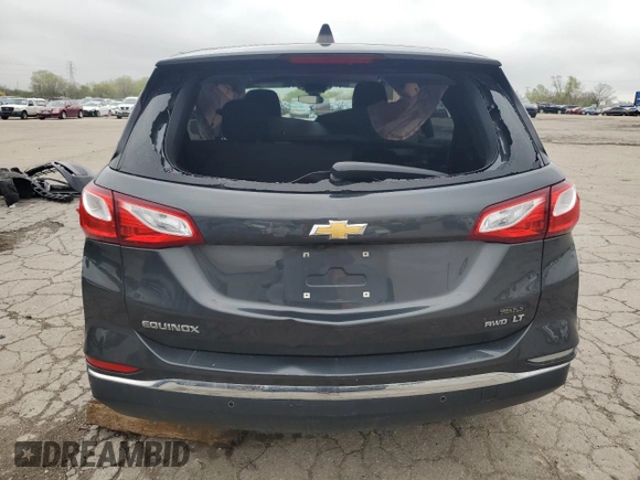 2021 Chevrolet Equinox LT with VIN 2GNAXUEV2M6143032, listed as a Copart auction lot 55396515 with 137,734 mi miles and Clean Title. Bid and sale history available at DreamBid. Image 6.