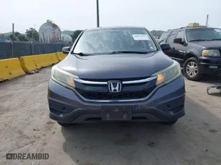 2015 Honda CR-V LX with VIN 3CZRM3H32FG702573, listed as a IAAI auction lot 41824116 with 266,847 mi miles. Bid and sale history available at carsss.com. Image 12.