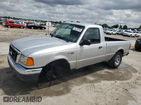 2004 Ford Ranger XL with VIN 1FTYR10U14PB24583, listed as a Copart auction lot 55225785 with 190,281 mi miles and Salvage Title. Bid and sale history available at DreamBid. Image 1.