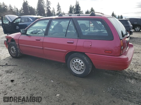 1995 Ford Escort z VIN 3FASP15J5SR137892, wystawiony jako Copart lot #43824375 z przebiegiem 165 408 mil mil oraz Szkoda całkowita • Salvage title. Historia ofert i sprzedaży dostępna na DreamBid. Obrazek 2.