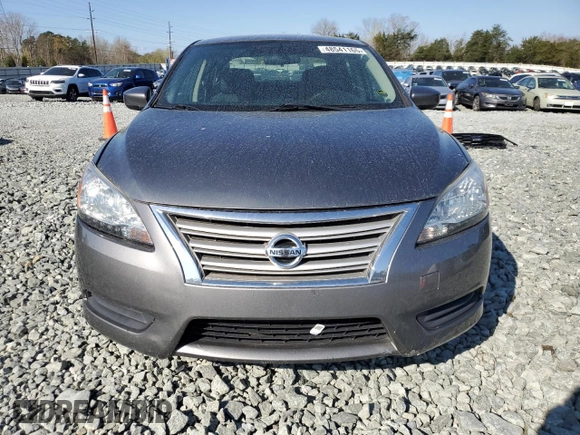 2015 Nissan Sentra SR with VIN 3N1AB7AP2FL669730, listed as a Copart auction lot 48541165 with 114,366 mi miles and Salvage Title. Bid and sale history available at DreamBid. Image 5.