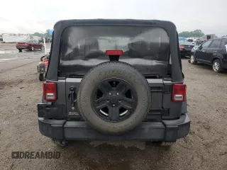 2016 Jeep Wrangler Sport with VIN 1C4AJWAGXGL339275, listed as a Copart auction lot 55769695 with 90,428 mi miles and Salvage title. Bid and sale history available at DreamBid. Image 6.
