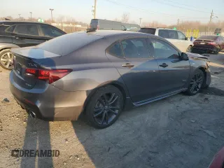 2018 Acura TLX w/A-SPEC Pkg with VIN 19UUB3F61JA003382, listed as a Copart auction lot 48741205 with 69,453 mi miles and Salvage Title. Bid and sale history available at carsss.com. Image 3.