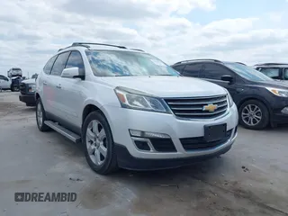 2016 Chevrolet Traverse LT with VIN 1GNKRGKD3GJ172834, listed as a IAAI auction lot 42024316 with 130,851 mi miles and . Bid and sale history available at DreamBid. Image 1.