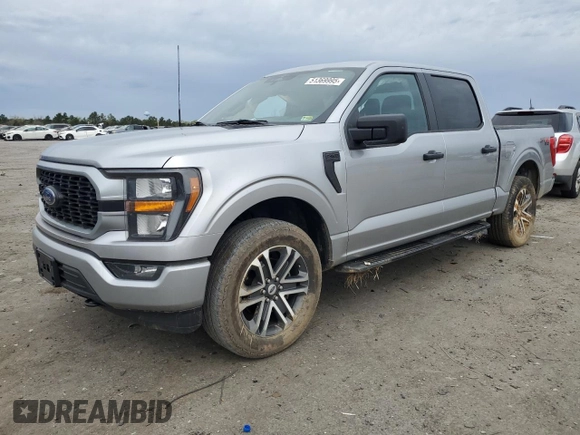 2023 Ford F-150 XL с VIN 1FTFW1E50PFB67954, выставлен на аукционе Copart как лот 59444435 с пробегом 56 024 миль миль и Списание • Salvage title. История ставок и продаж доступна на DreamBid. Изображение 1.
