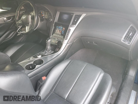 2020 Infiniti Q60 Luxe with VIN JN1EV7EK0LM341036, listed as a Copart auction lot 82596184 with 88,535 mi miles and Salvage Title. Bid and sale history available at carsss.com. Image 8.