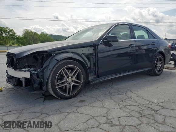 2014 Mercedes-Benz E 350 Luxury with VIN WDDHF8JBXEB024789, listed as a Copart auction lot 55060725 with 115,281 mi miles and Salvage Title. Bid and sale history available at DreamBid. Image 1.